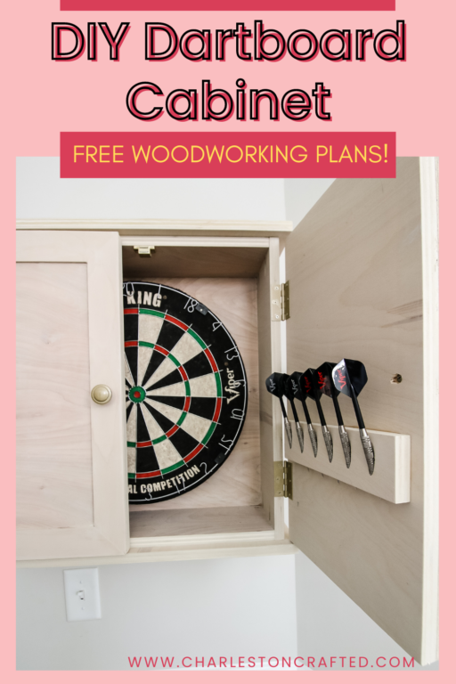 How To Build A Diy Dartboard Cabinet