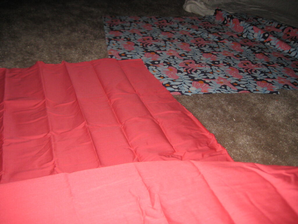 fabric to make no sew pillow covers