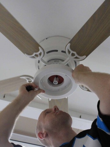 Installing a Porch Ceiling Fan - Charleston Crafted