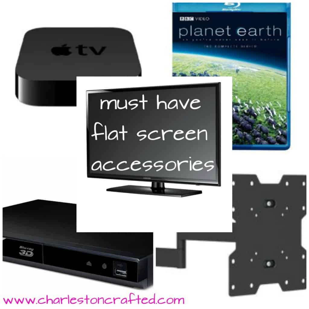 Did you get a flatscreen tv for christmas? Check out our recomendations for must have acessories!