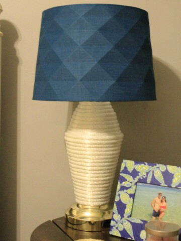 DIY Rope Lamp Upgrade - Charleston Crafted