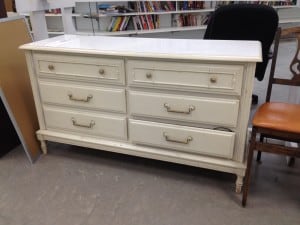 Feeling Blue? A Goodwill Dresser Makeover!