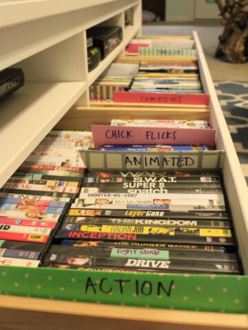 DVD Organization - Charleston Crafted