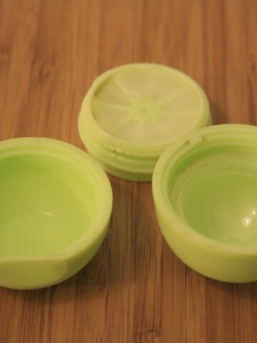 Turn an EOS Egg Lip Balm into a Storage Container - Charleston Crafted