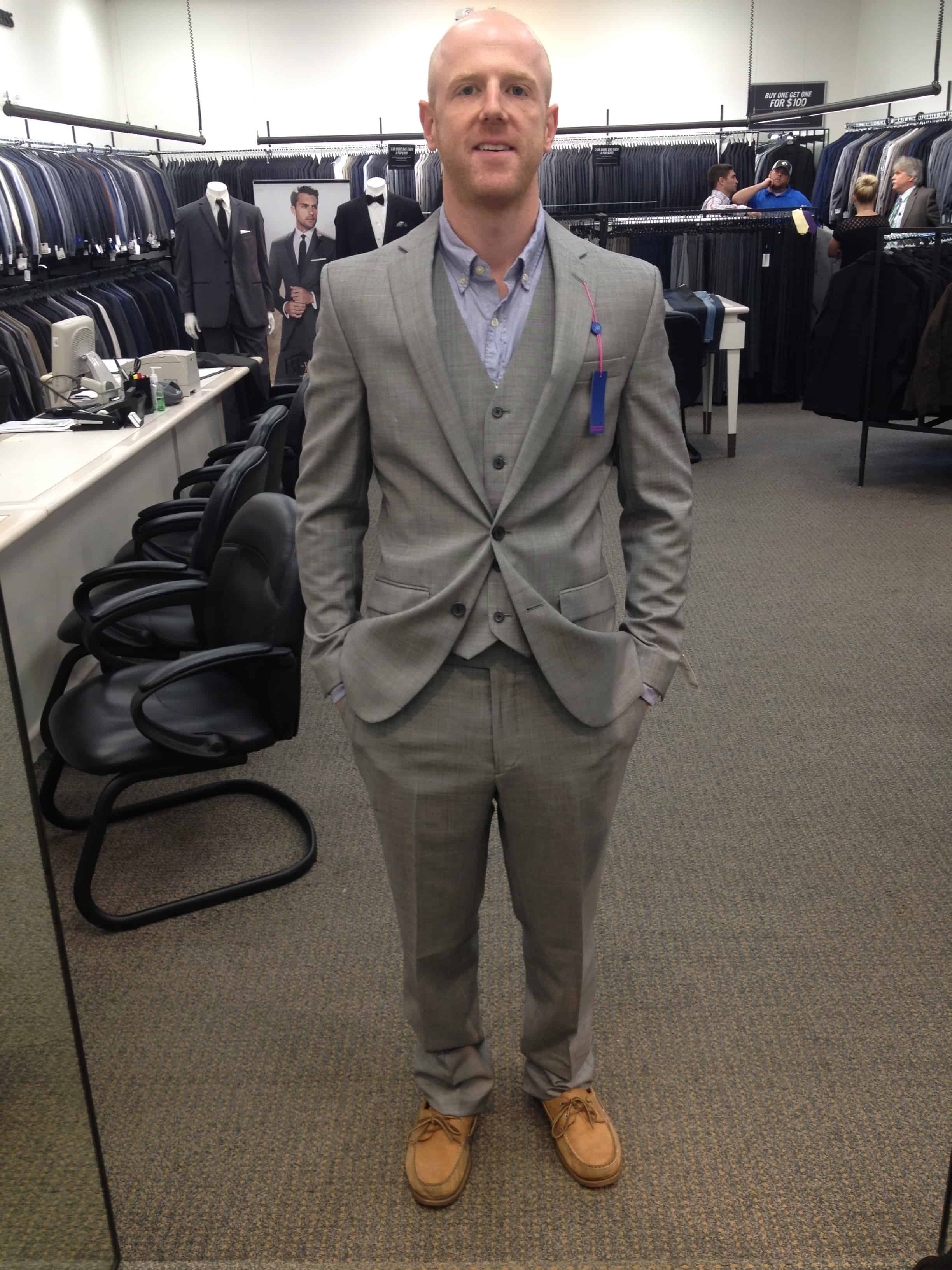 Shopping for Wedding and Groomsmen's Suits