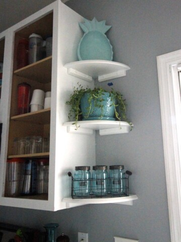 Easy Open Shelving in the Kitchen - Charleston Crafted