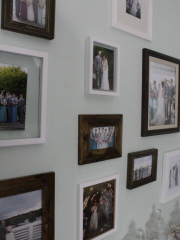 Wedding Gallery Wall - Charleston Crafted