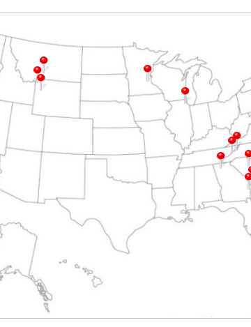 Interactive Map Example - Charleston Crafted