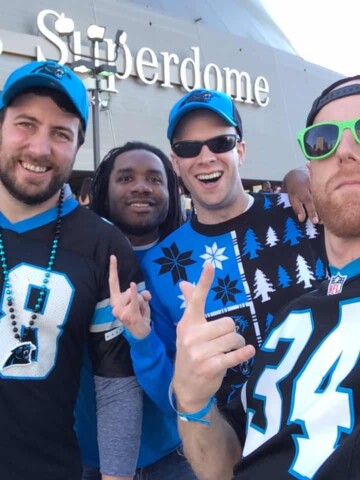 Trip to New Orleans to Watch the Panthers - Charleston Crafted