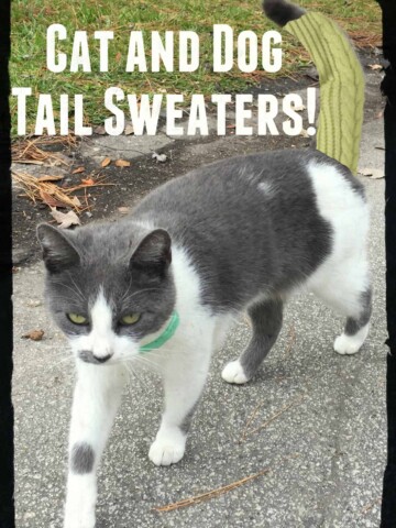 Cat and Dog Tail Sweaters - Charleston Crafted