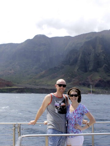 Kauai Day Four - Catamaran Sailing off the Na Pali Coast