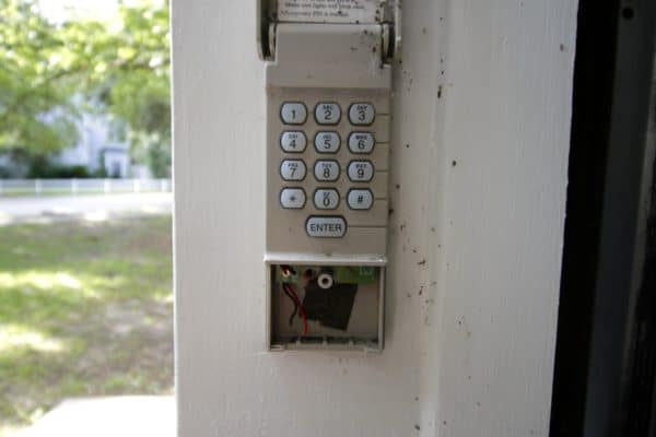 precision garage door keypad replacement