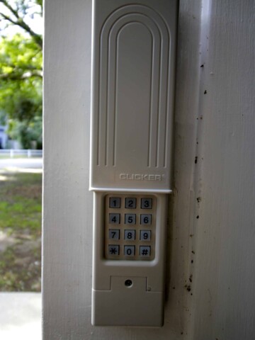 How to Replace a Garage Door Keypad - Charleston Crafted