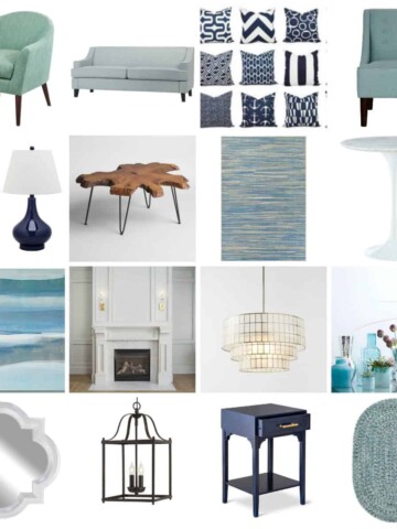 front room inspiration mood board - charleston crafted