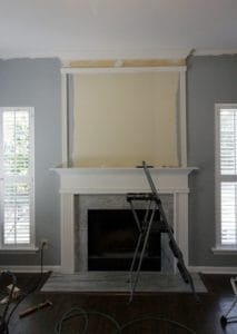 How to use moulding to extend your fireplace