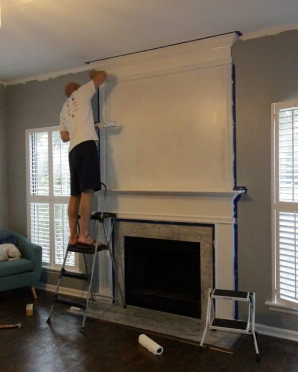 How to use moulding to extend your fireplace