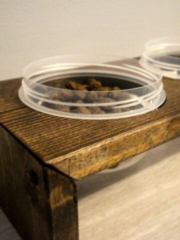 DIY Pet Feeder - Charleston Crafted