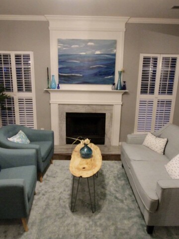 ORC Coastal Front Room Reveal - Charleston Crafted