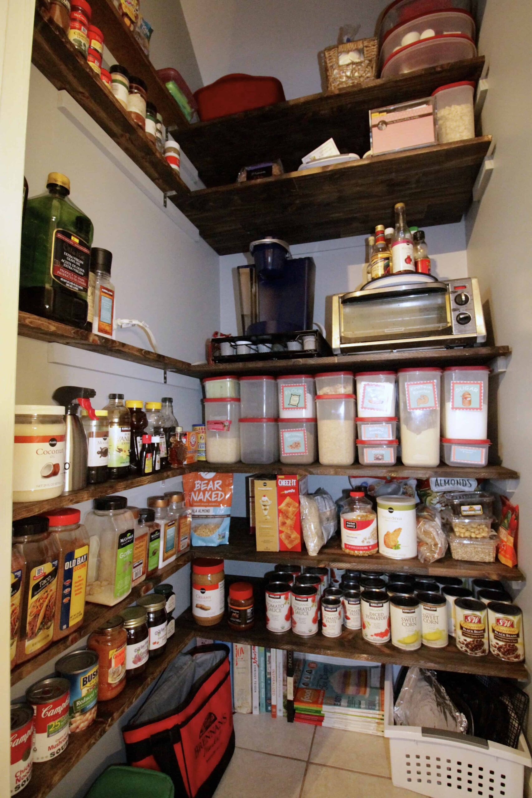 How To Build Pantry Shelves  Pantry shelving, Diy pantry shelves, Pantry  shelf