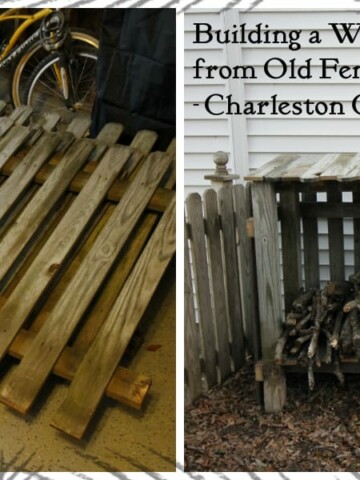 Building a Wood Shed from Old Fence - Charleston Crafted