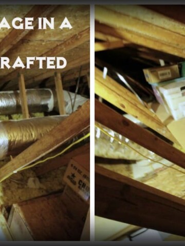 Creating Storage in a Cramped Attic - Charleston Crafted