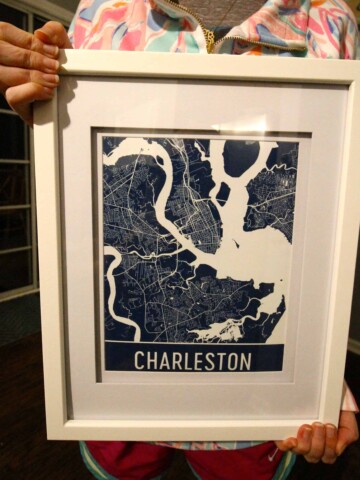 Charleston Map Art - Charleston Crafted