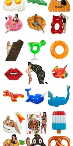 45 fun inflatable pool floats for summer via Amazon Prime - Charleston Crafted