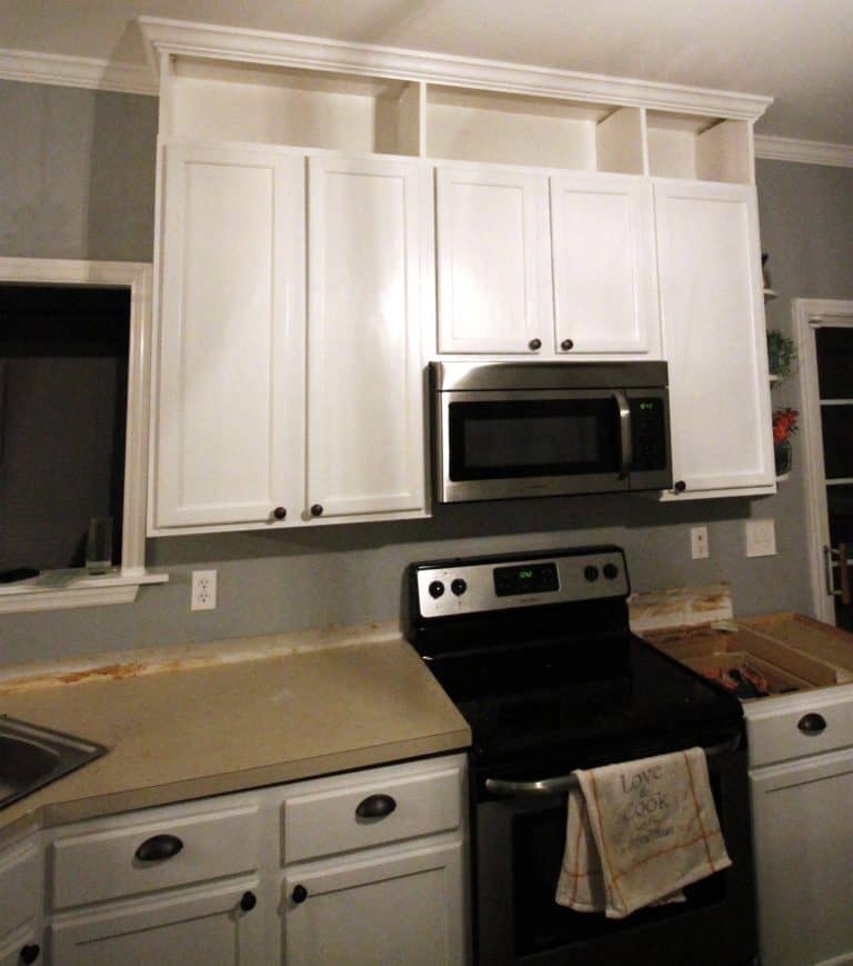 How To Extend Kitchen Cabinets To The Ceiling   MG 7660 768x869 