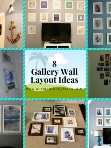 8 Gallery Wall Layout Ideas - Charleston Crafted