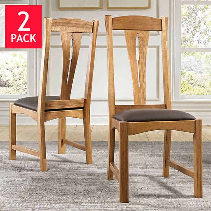 Gorgeous Dining Room Furniture that you wouldn't believe came from COSTCO!