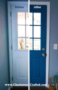 How To Paint an Exterior Door With a Paint Sprayer