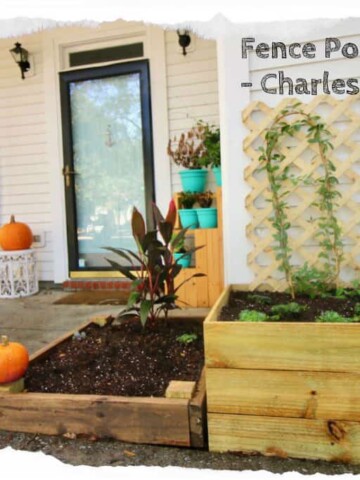 Fence Post Planters - Charleston Crafted