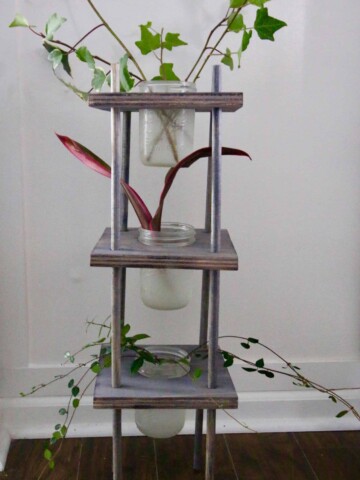 Three Tiered Propagating Plant Stand - Charleston Crafted