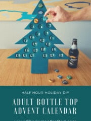 DIY Adult Advent Calendar via Charleston Crafted