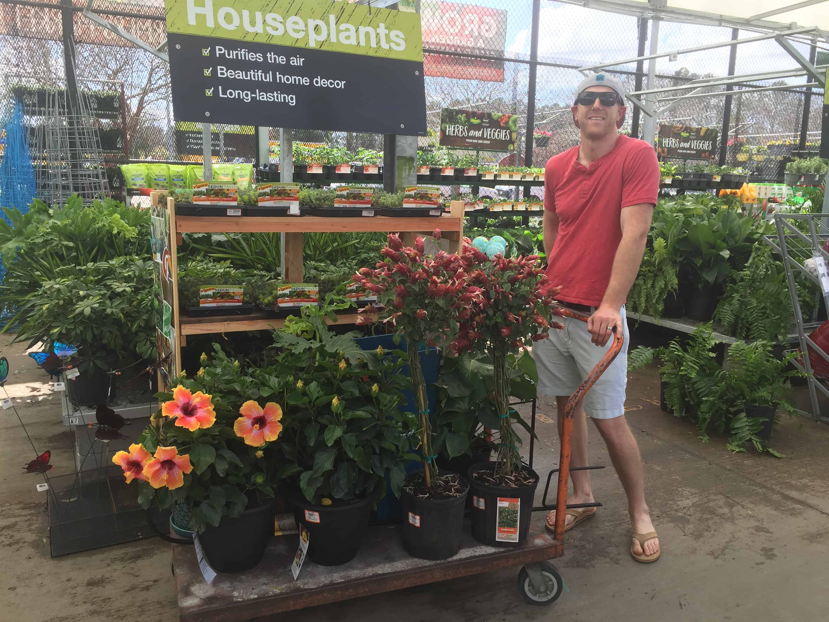 Shopping for our Patio at the Home Depot