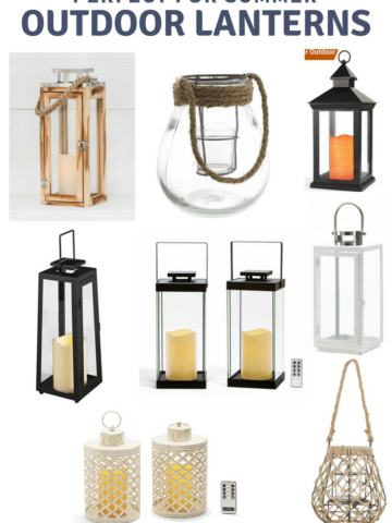 Outdoor Lanterns I Love via Charleston Crafted