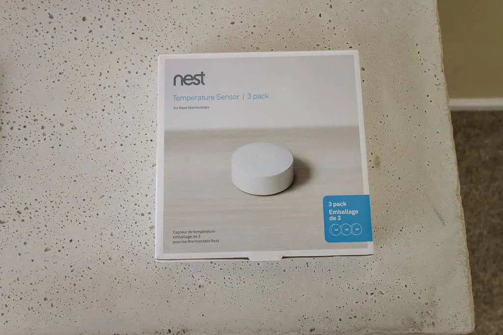 Google Nest Temperature Sensor, 3 Pack