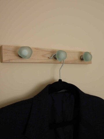 Quick DIY Wall Hooks via Charleston Crafted