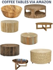 Round Coffee Table Inspiration via Charleston Crafted