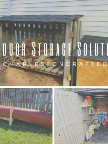 Outdoor Storage Solutions - Charleston Crafted