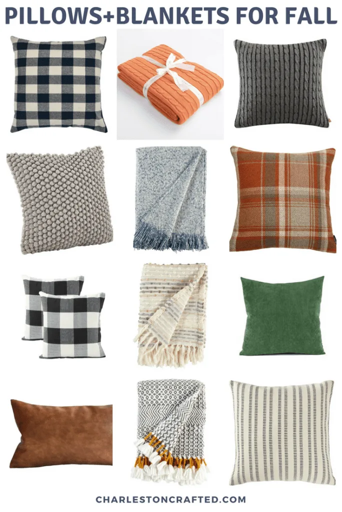 Cozy Throw Pillow & Blanket Combos We Love from Our Fall Collection