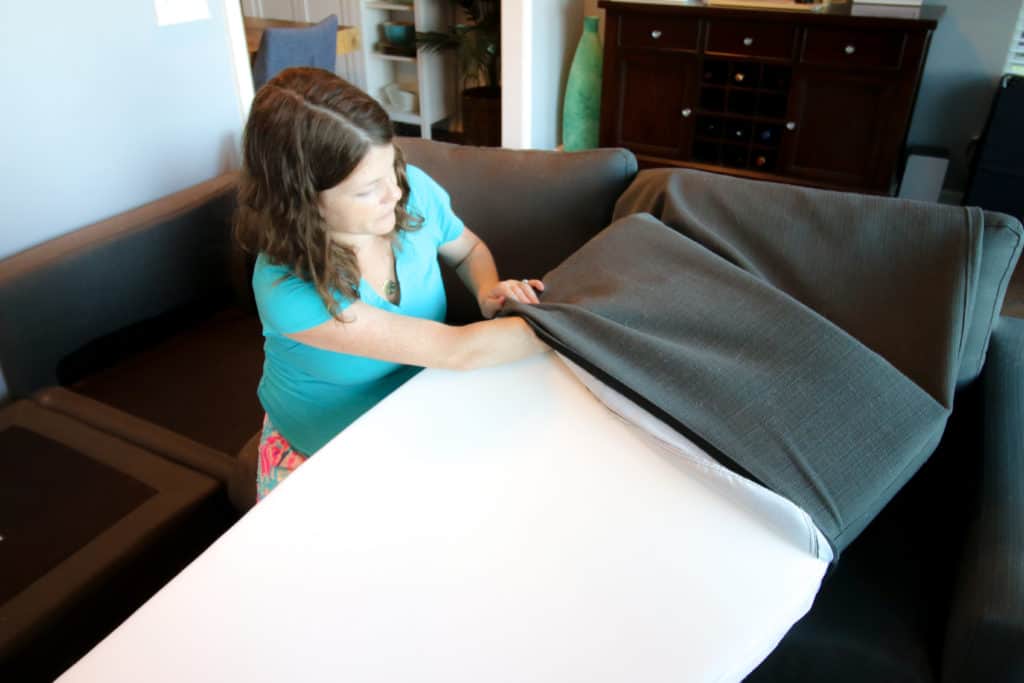 From Flat to Firm: Restuff Your Couch Cushions - Home & Texture