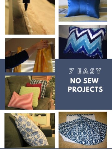 7 Easy DIY No Sew Project Ideas