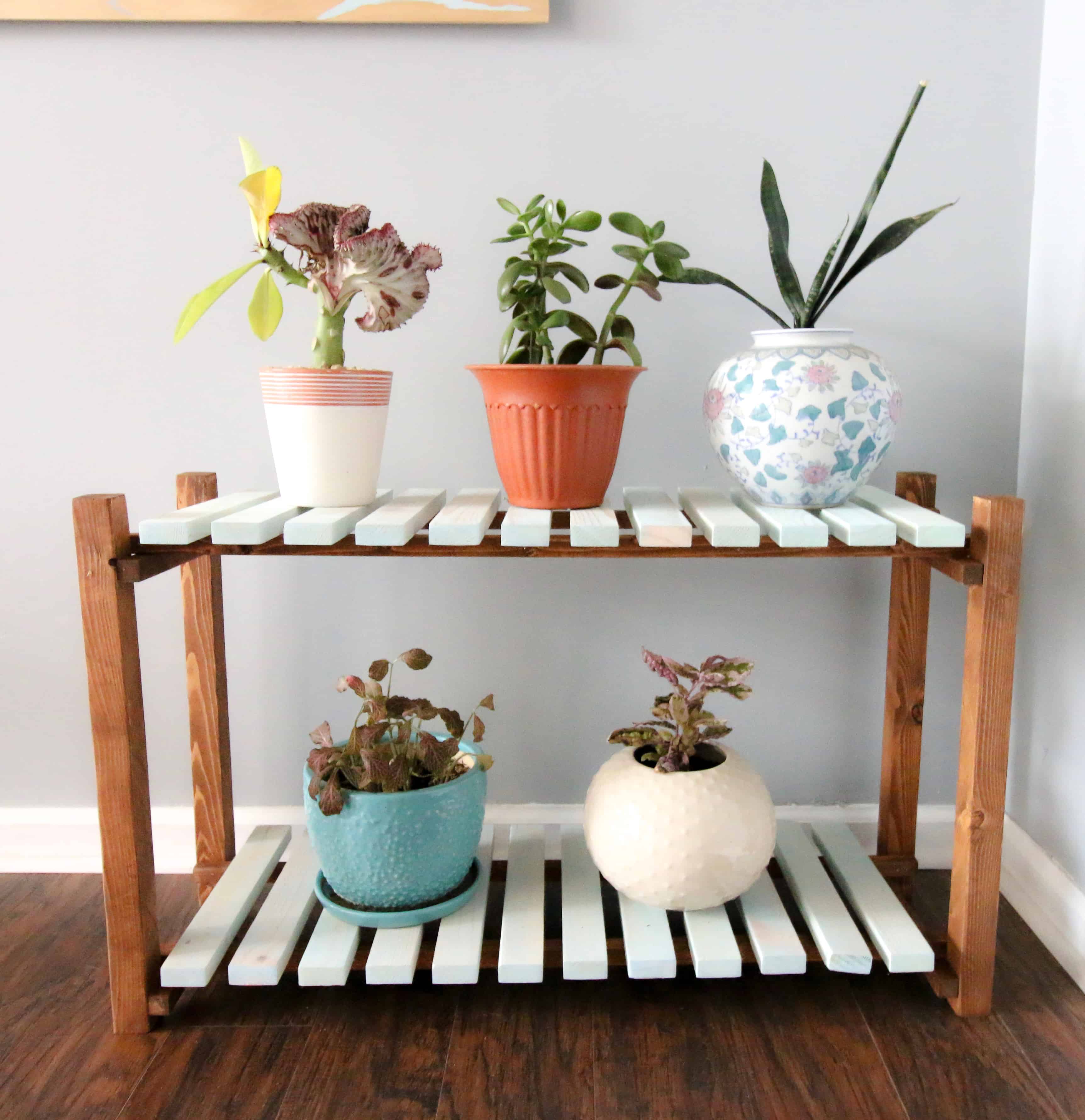 Creative How To Make A Plant Stand Easy for Simple Design