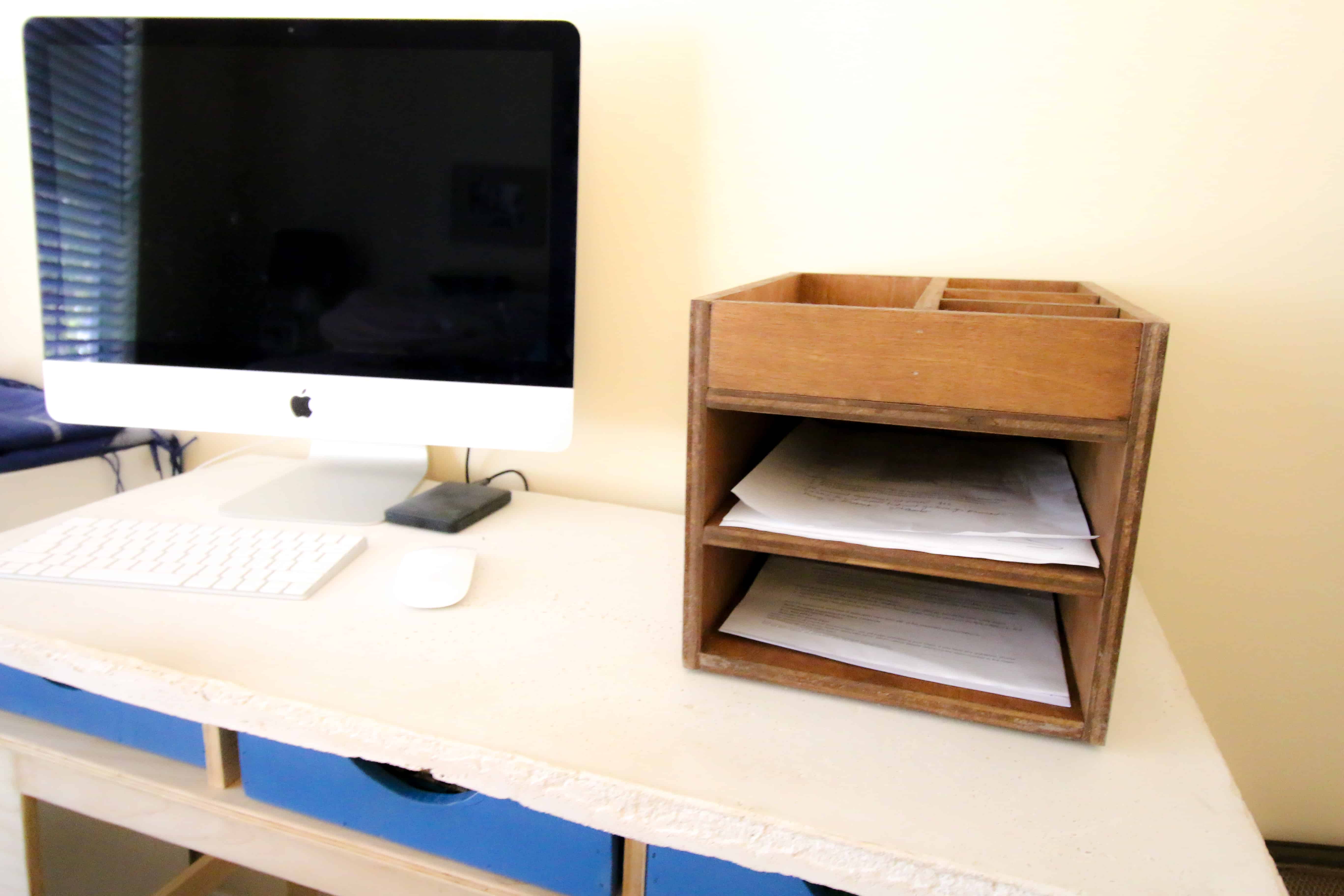 How to Make a Wooden Desk Organizer (DIY) 