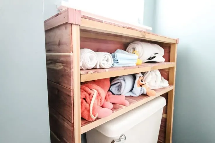 DIY Hanging Storage Bins For Over The Toilet Storage – Practically