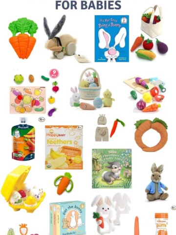 Easter basket ideas for babies and toddlers