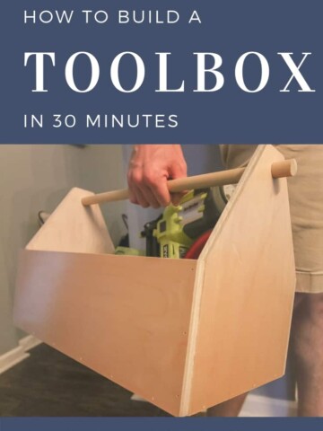 how to build a toolbox in 30 minutes