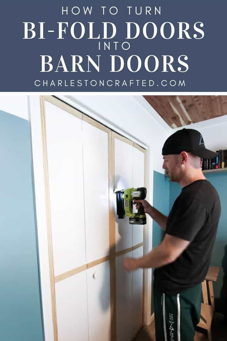 How To Create Bi Fold Barn Doors An Easy And Inexpensive Diy 7627