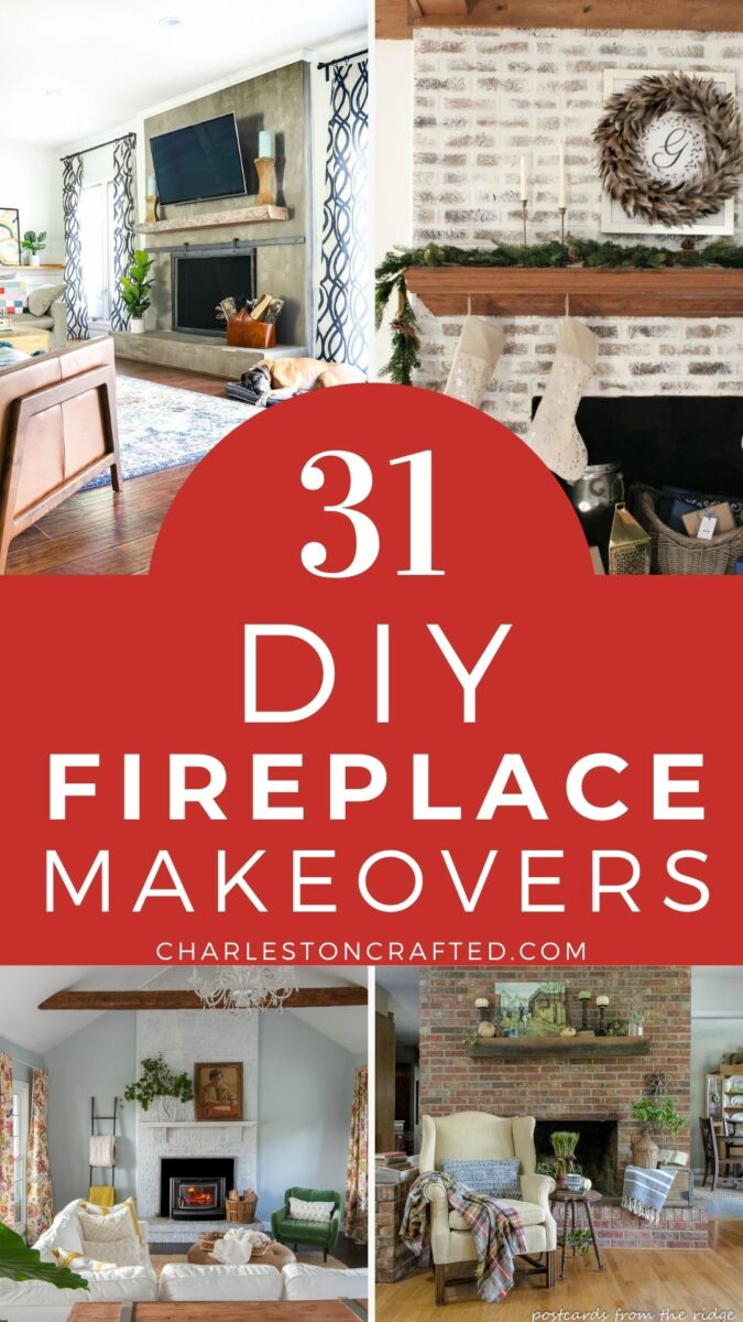 31 Amazing Fireplace Makeover Ideas for any budget